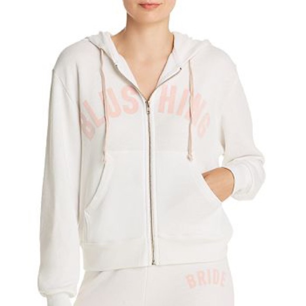 Wildfox “Blushing Bride” hoodie size small